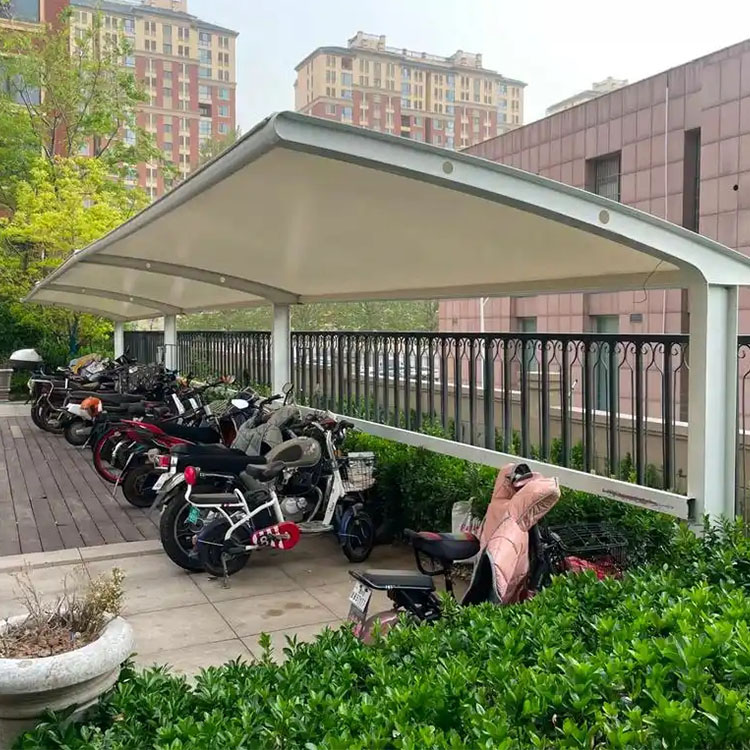 慈溪市膜结构电动车棚